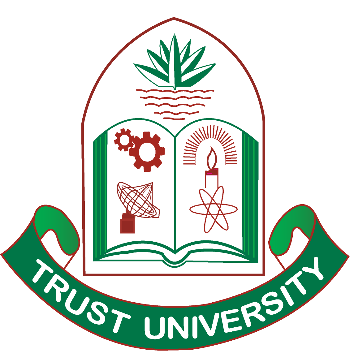 Trust University Barishal Logo